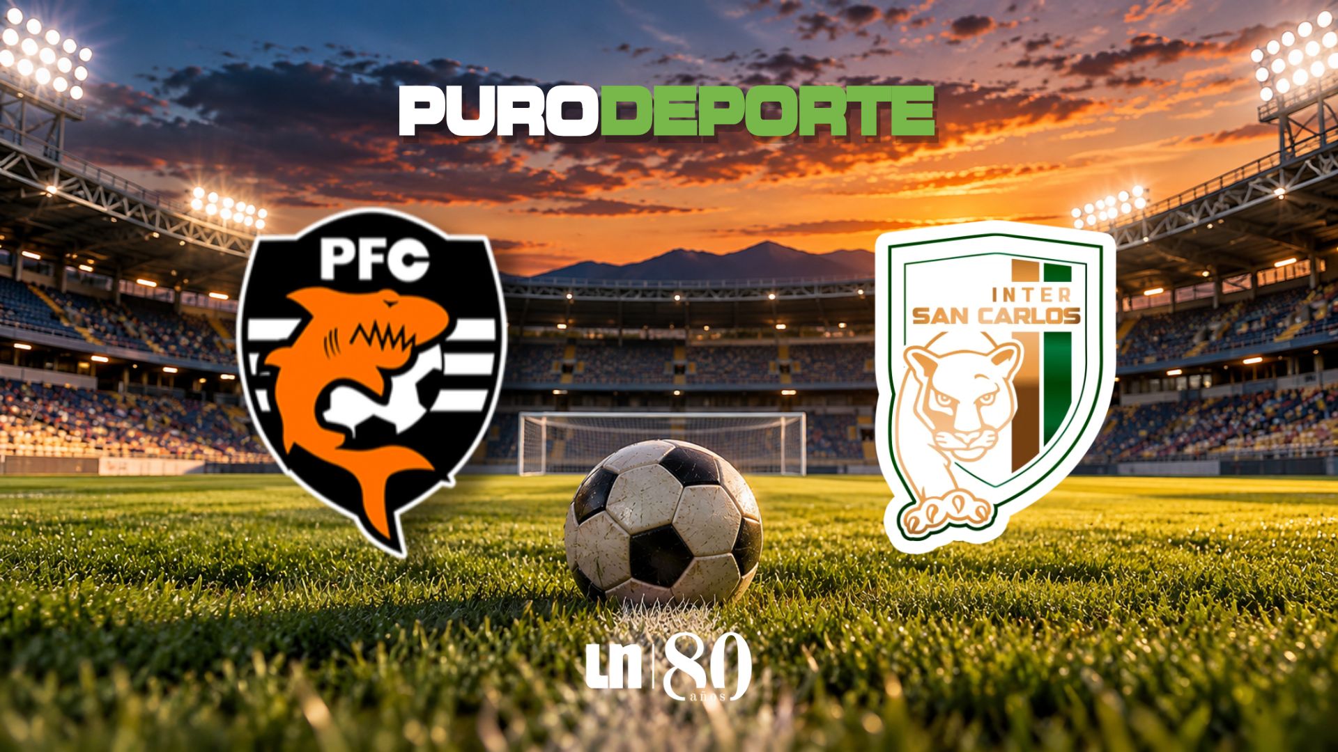 Puntarenas recibirá a Inter San Carlos en la jornada 13 del Torneo de Apertura 2026.
