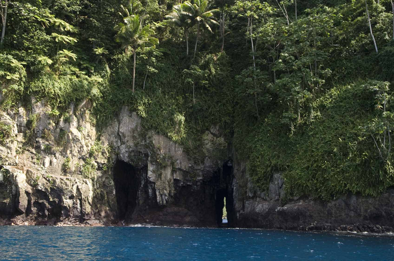 La grieta en la roca es una de las pistas que siguieron los buscadores de tesoros a partir de lo contado por John Keating. | FOTO: ALONSO TENORIO