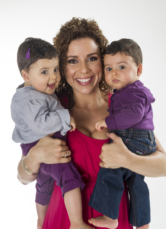 Una mamá todo terreno. Nadia confesó que siempre fue muy chiquillera, pero nada se compara a tener los propios. Mamá JOveN, Arnoldo Robert para LN.