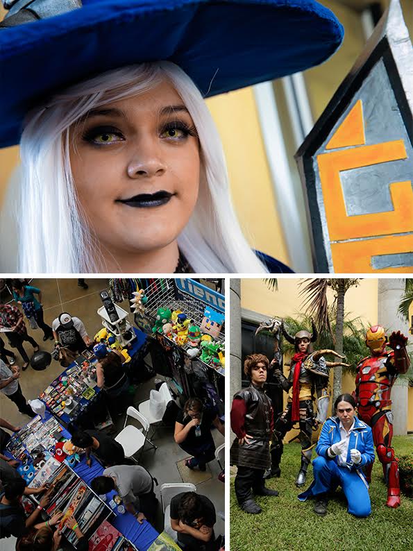Este fin de semana se celebró la cuarta edición del Connecturday, encuentro que reúne a amantes de los videojuegos y el Cosplay que en esta ocasión también contó con la presencia de invitados extranjeros. El Connecturday se realizó en el Museo de los Niños en San José. En la foto de arriba Fel Siaz se vistió de Veigar, de League of Legends. En la foto de la derecha (de izquierda a derecha) Luis Daniel Mora (Tyrion Lannister, de Juego de Tronos), Ana Herrera (Demon Hunter del juego Diablo), Juan Pablo Barrientos (Ironman) y Rodrigo Barrantes (Roy Mustang del Alquimista del Acero).