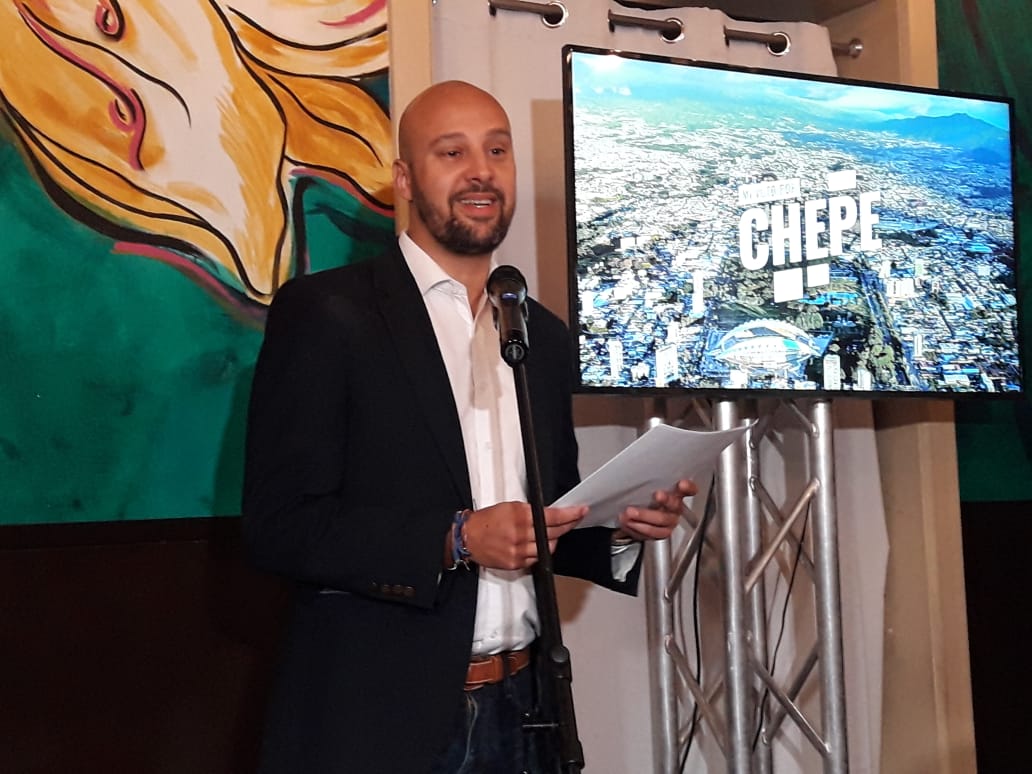 27/03/2019. Federico Cartín, economista y desarrollador urbano de 39 años, oficializó esta mañana su aspiración a la Municipalidad de San José. Foto: Josué Bravo.
