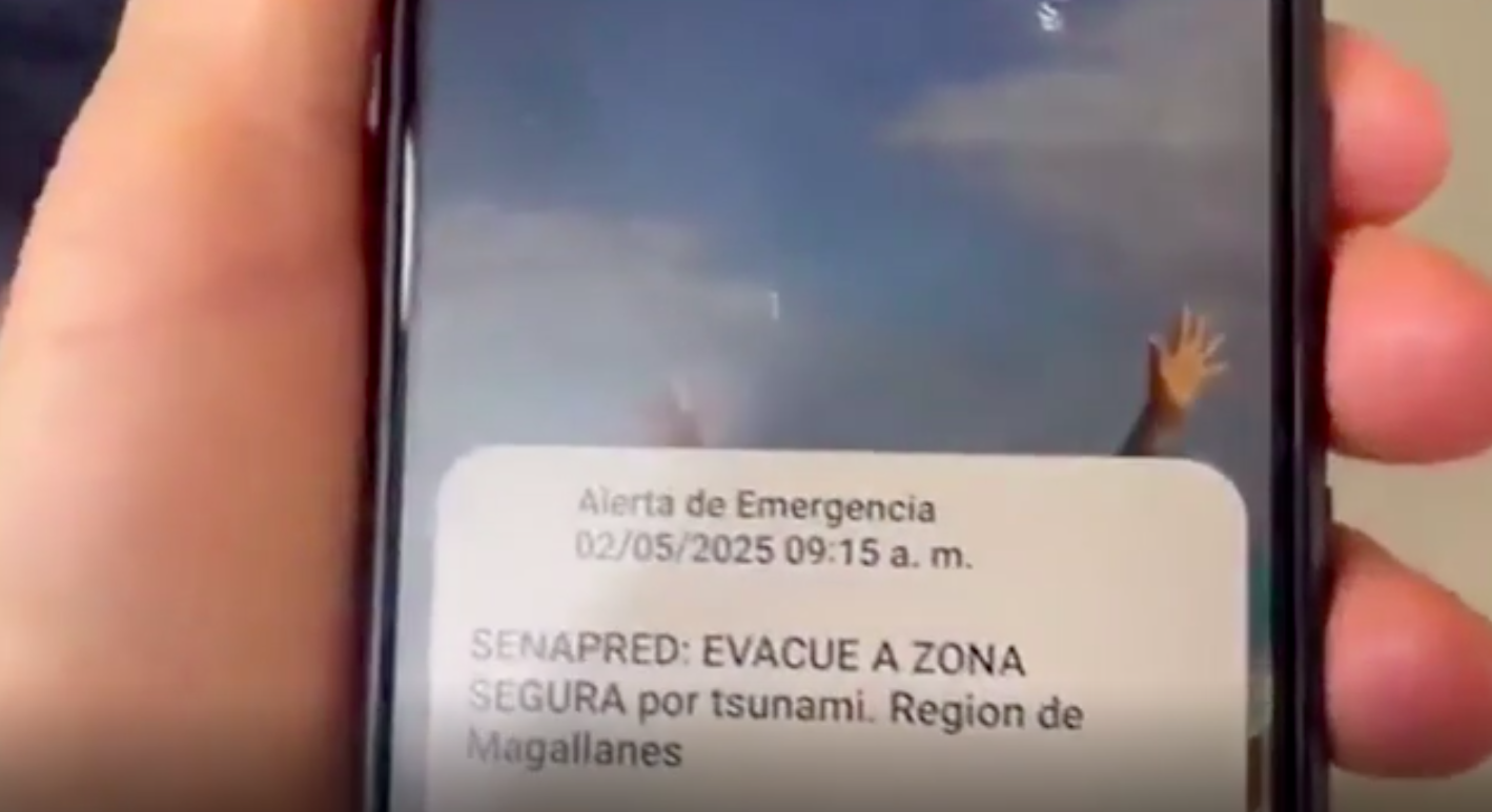 Alerta tsunami Chile