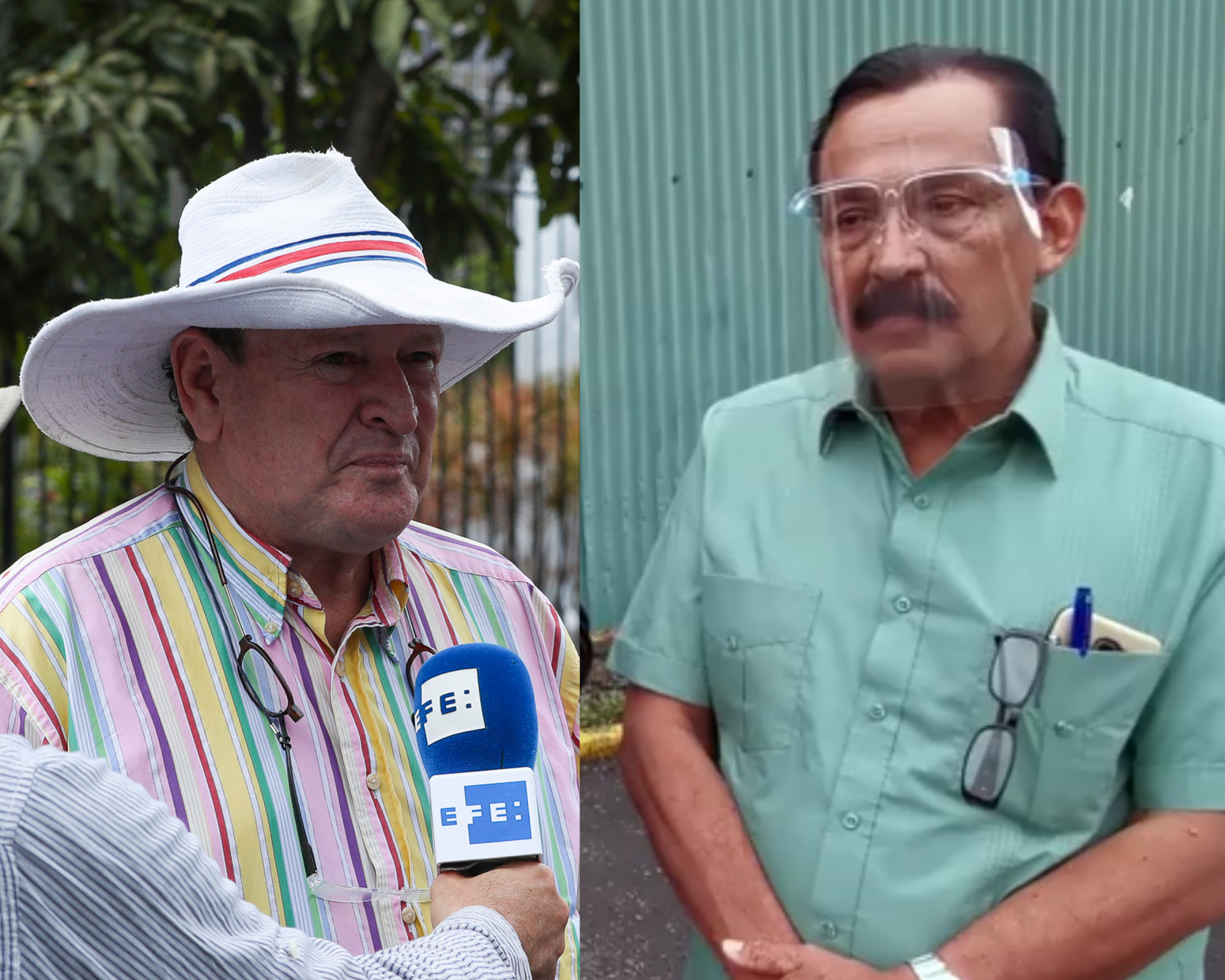 Célimo Guido y Óscar Campos