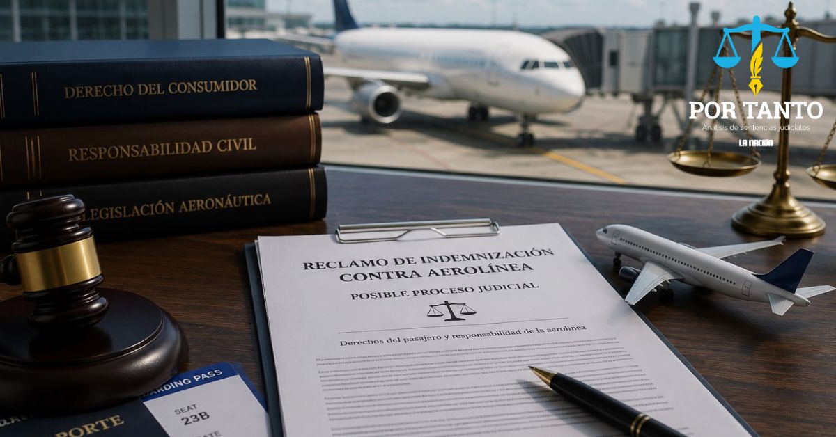 en la imagen una hoja que simboliza un reclamo legal ante una aerolínea