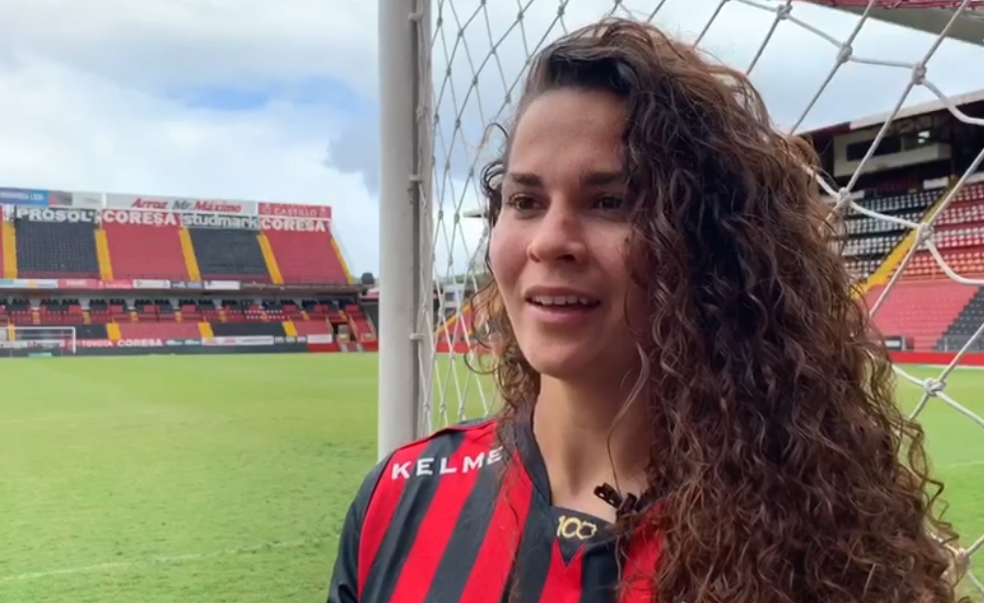 Noelia Bermúdez se suma a las filas de Alajuelense Codea. Fotografía: Prensa Alajuelense