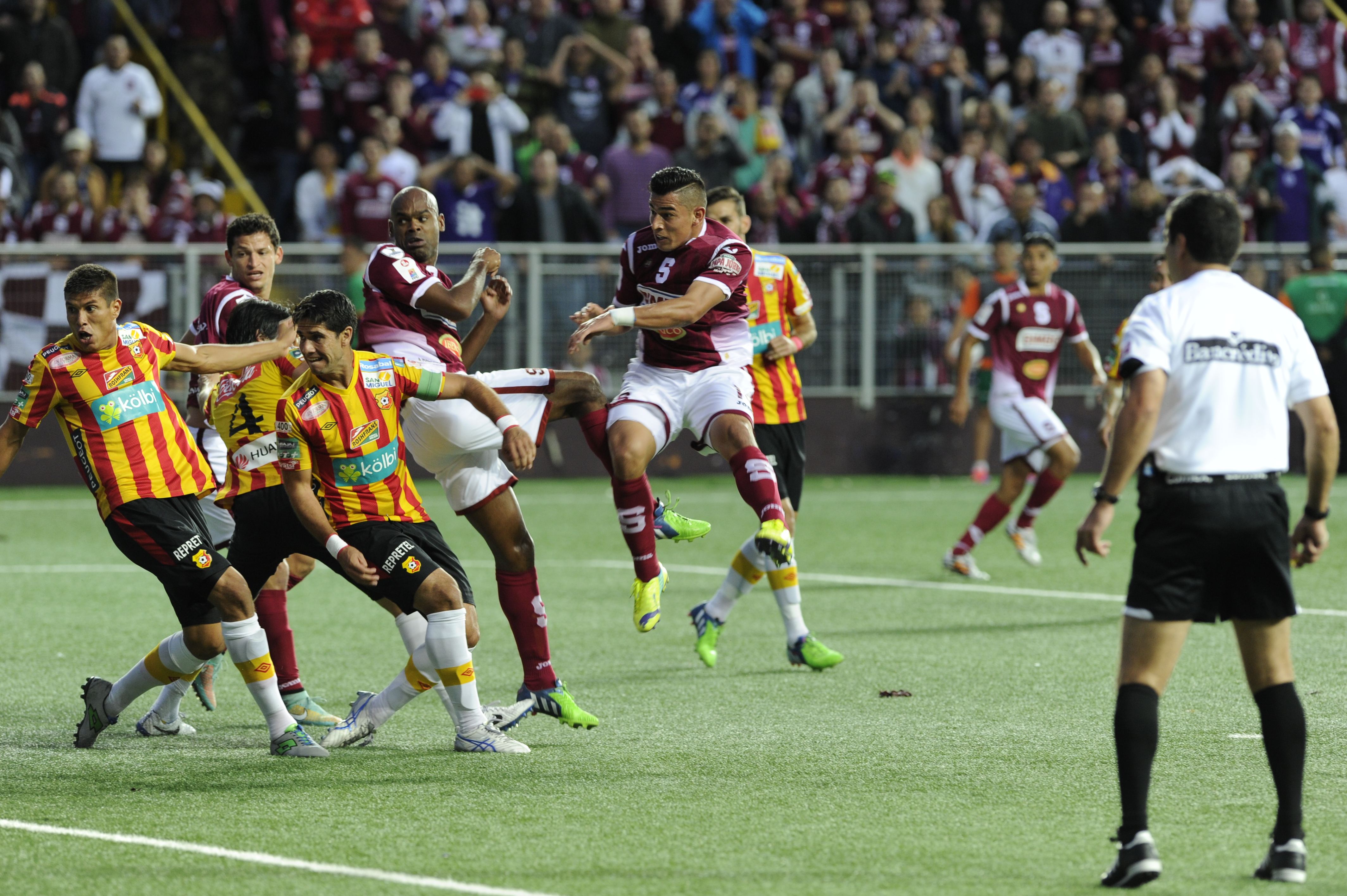 Ariel Rodríguez marcó el segundo gol del Saprissa en la final ante el Herediano