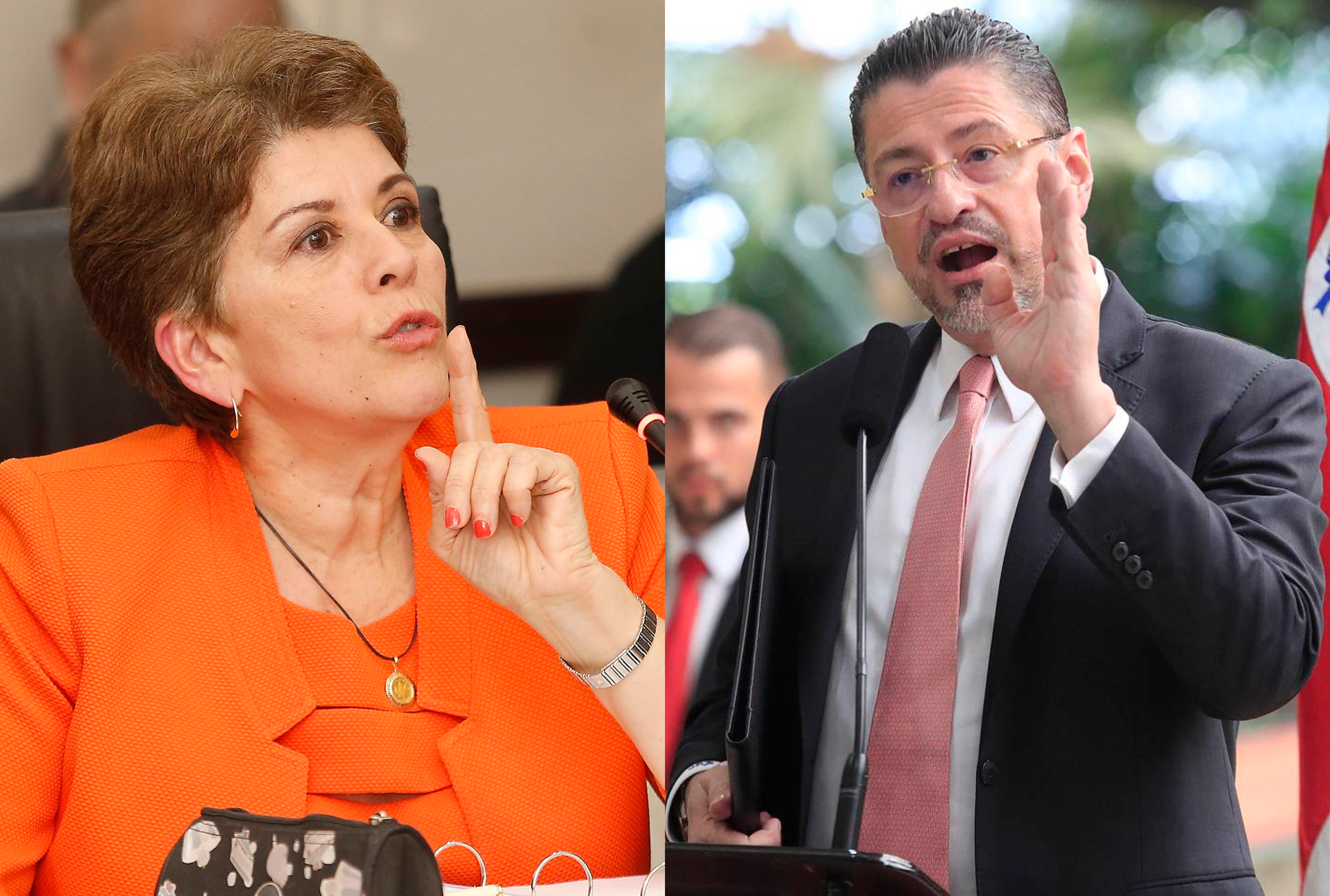 Contralora General y presidente Chaves