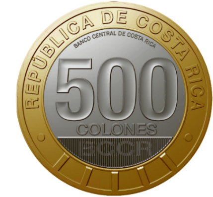 A partir de noviembre circularán monedas de ₡500 con un diseño en conmemoración al bicentenario.
Se hicieron 5 millones de piezas, alrededor de una por cada habitante, anuncia el Banco Central. Foto:
