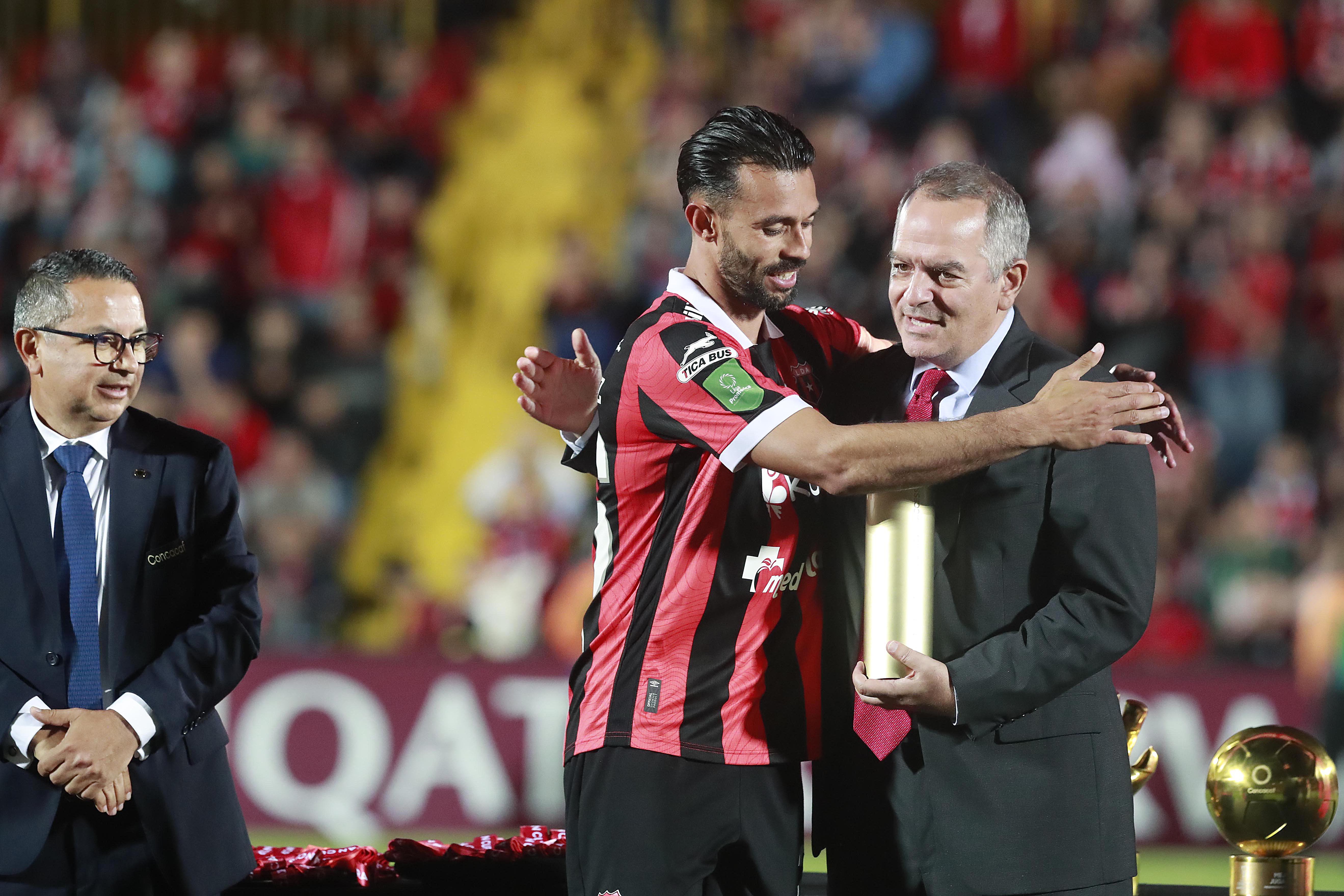 05/12/2023 Estadio Morera Soto. La Liga Deportiva Alajuelense recibió al Real Estelí, en partido de vuelta de la final de la Copa Centroamericana de Concacaf.