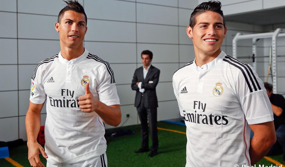 Cristiano Ronaldo se burla del nuevo look de James Rodríguez | La Teja