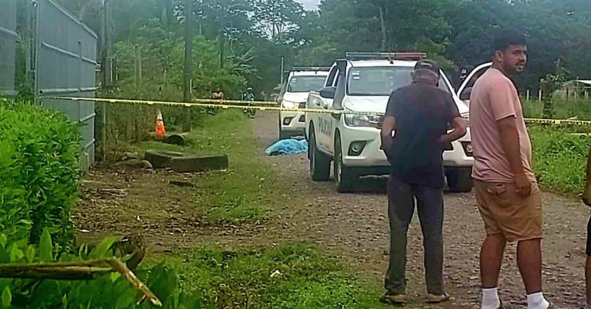 La víctima era de nacionalidad nicaragüense y se encontraba caminando cerca de su casa cuando sujetos lo abordaron en un vehículo y le dispararon. (Foto: Edgar Chinchilla, corresponsal GN)