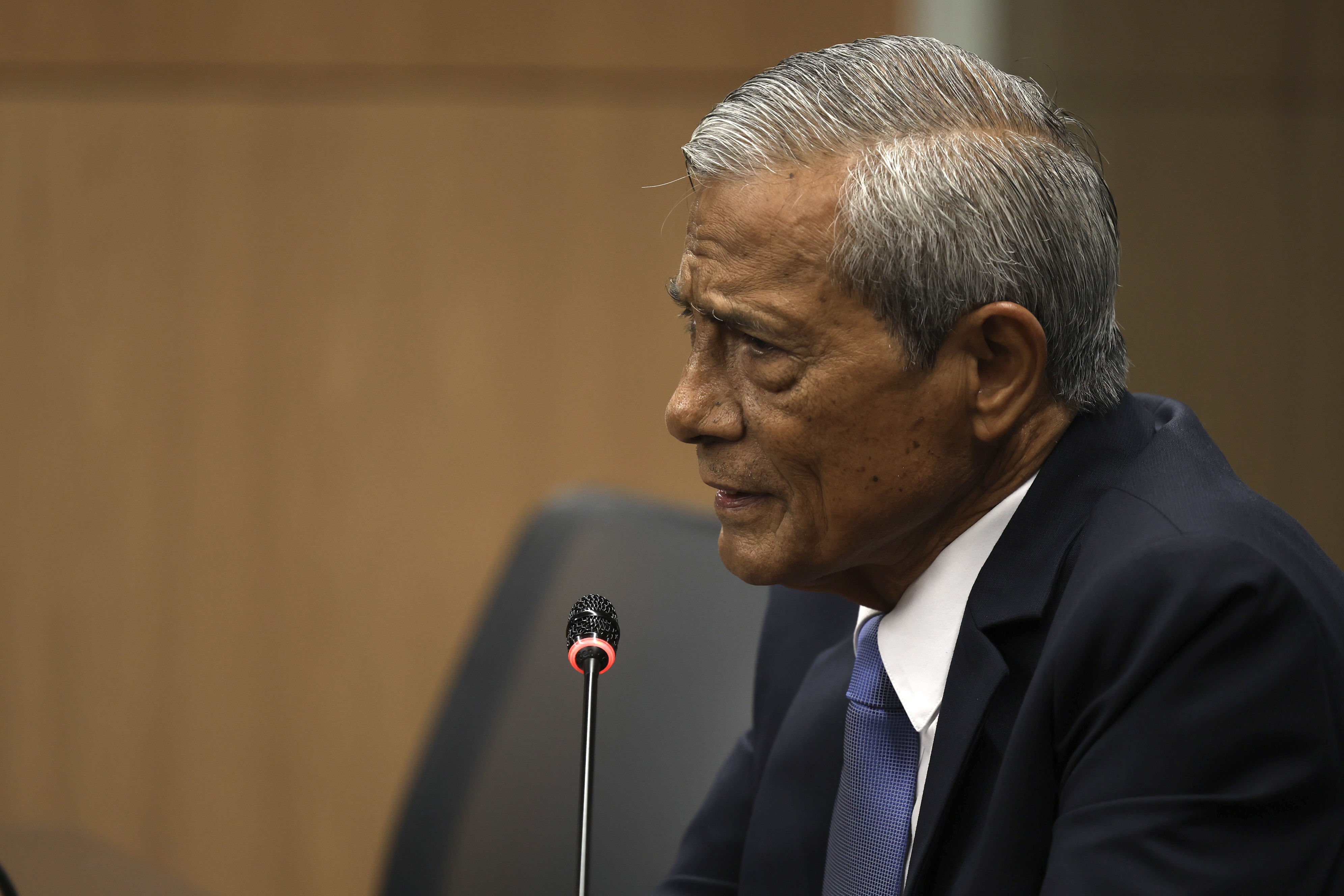 13/08/2025, San José, Asamblea Legislativa, comparecencia del ex fiscal general de la república Jorge Chavarría en la comisión de Seguridad y Narcotráfico.