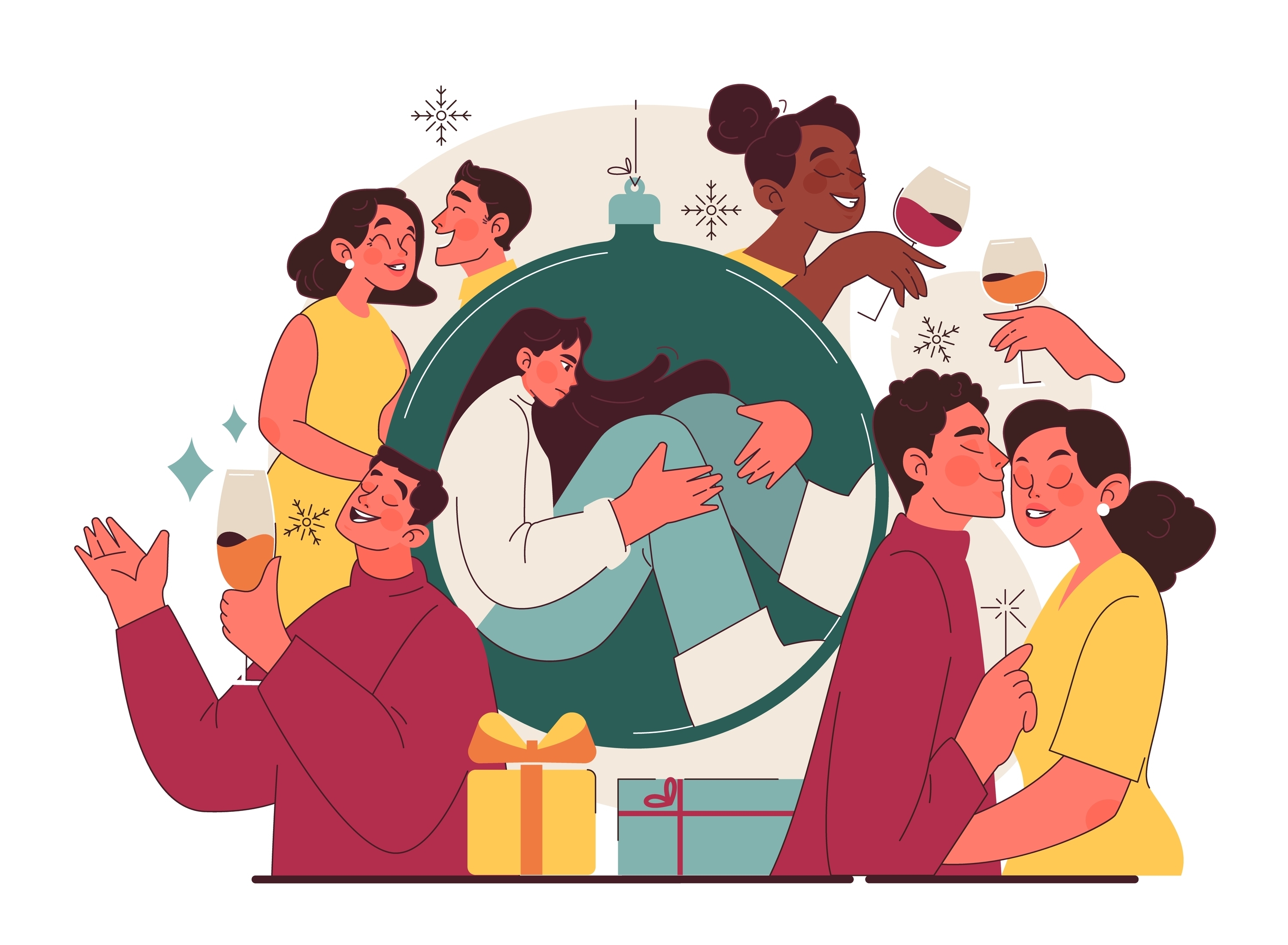 Navidad sin alegría