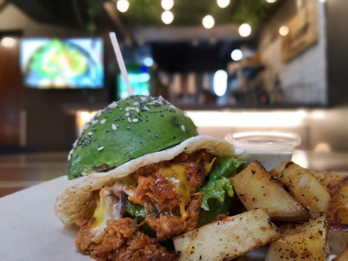 Hamburguesa de aguacate