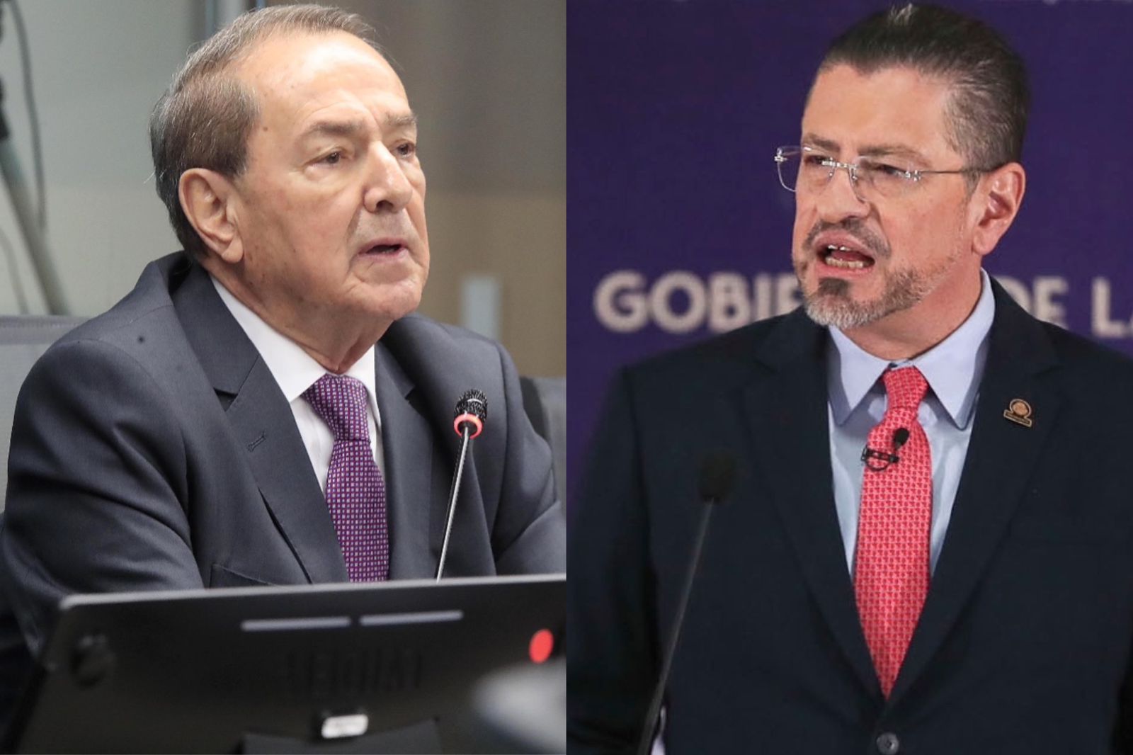 Calixto Chaves, ahora asesor del presidente Rodrigo Chaves, quien también le dirigió y financió su campaña política