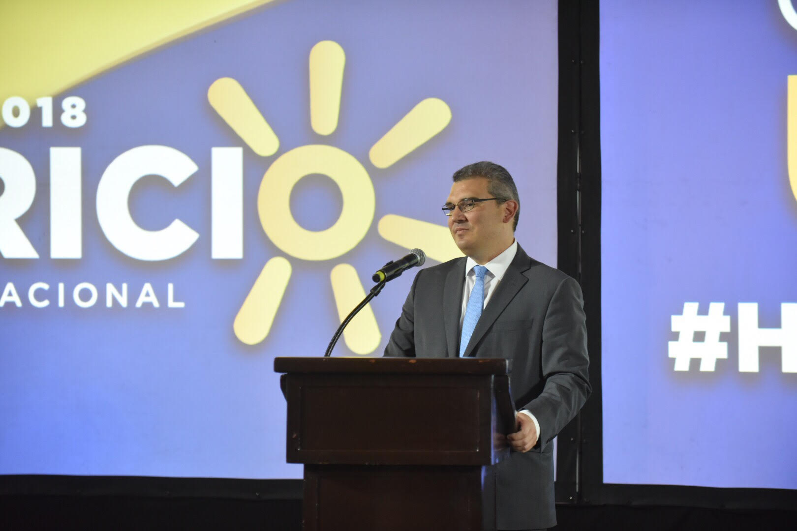 28/03/2018. Fabricio Alvarado anuncia su Plan de Gobierno 2.0 en el Hotel Aurola Holliday Inn. Foto Jeannine Cordero