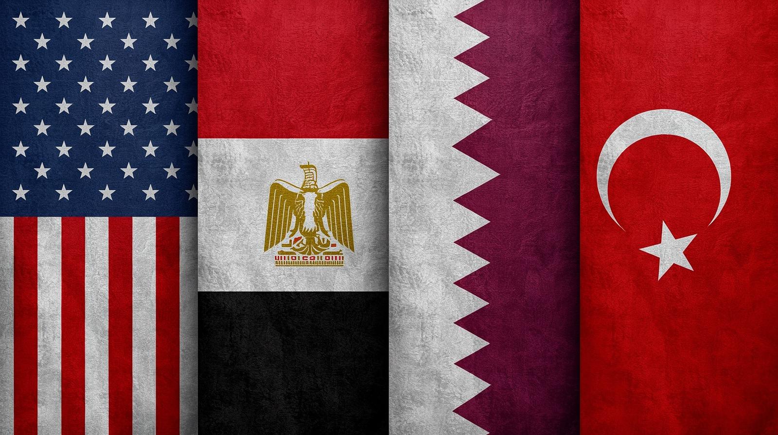 Estados Unidos, Egipto, Catar y Turquía