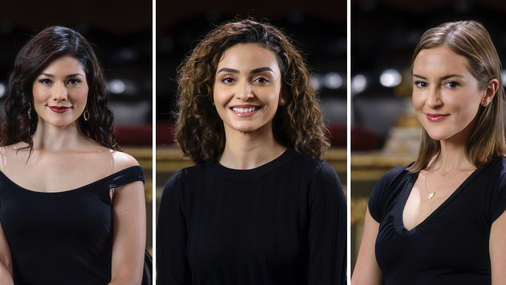 Las actrices Adriana Víquez, Nicole Laurent y Karina Lesko hacen el papel principal de 'Henrietta el musical'. Foto: Teatro Espressivo para LN