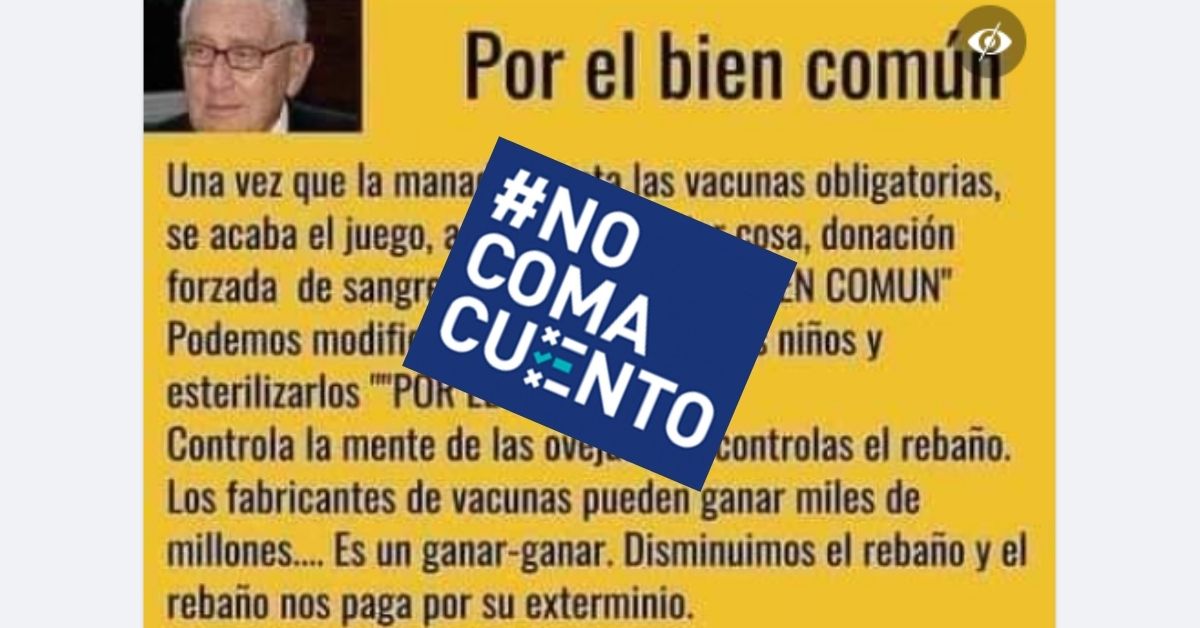 Falsa frase atribuida al político estadounidense Henry Kissinger se difunde en redes sociales y llegó a Costa Rica.