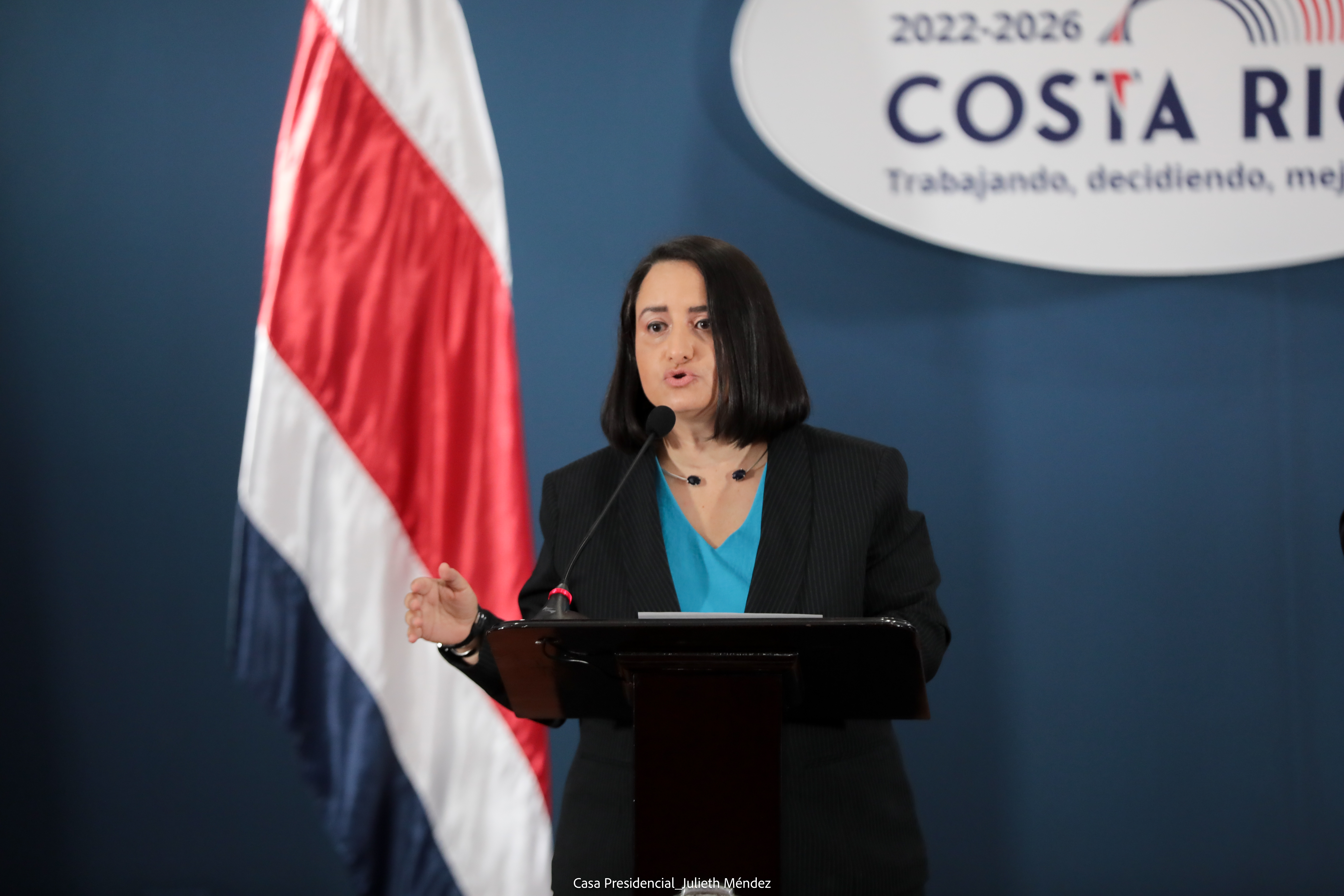 10/05/2023 Casa Presidencial, Gloriana María López...Ministra de la Niñez y Adolescencia – Patronato Nacional de la Infancia (PANI) Conferecia de Prensa_Foto_Julieth Méndez_