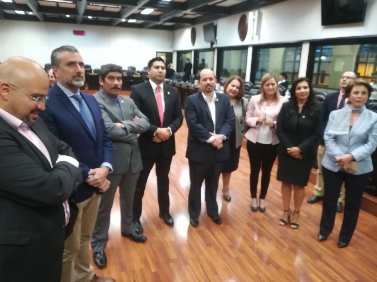 Los miembros de la Comisión de Reforma Fiscal ya se pusieron de acuerdo en un texto sustitutivo para utilizarlo de base para la discusión del proyecto de Ley de Fortalecimiento de las Finanzas Públicas. Ese texto se enfrentará a centenares de mociones de Otto Guevara. Foto: Cortesía del PLN.
