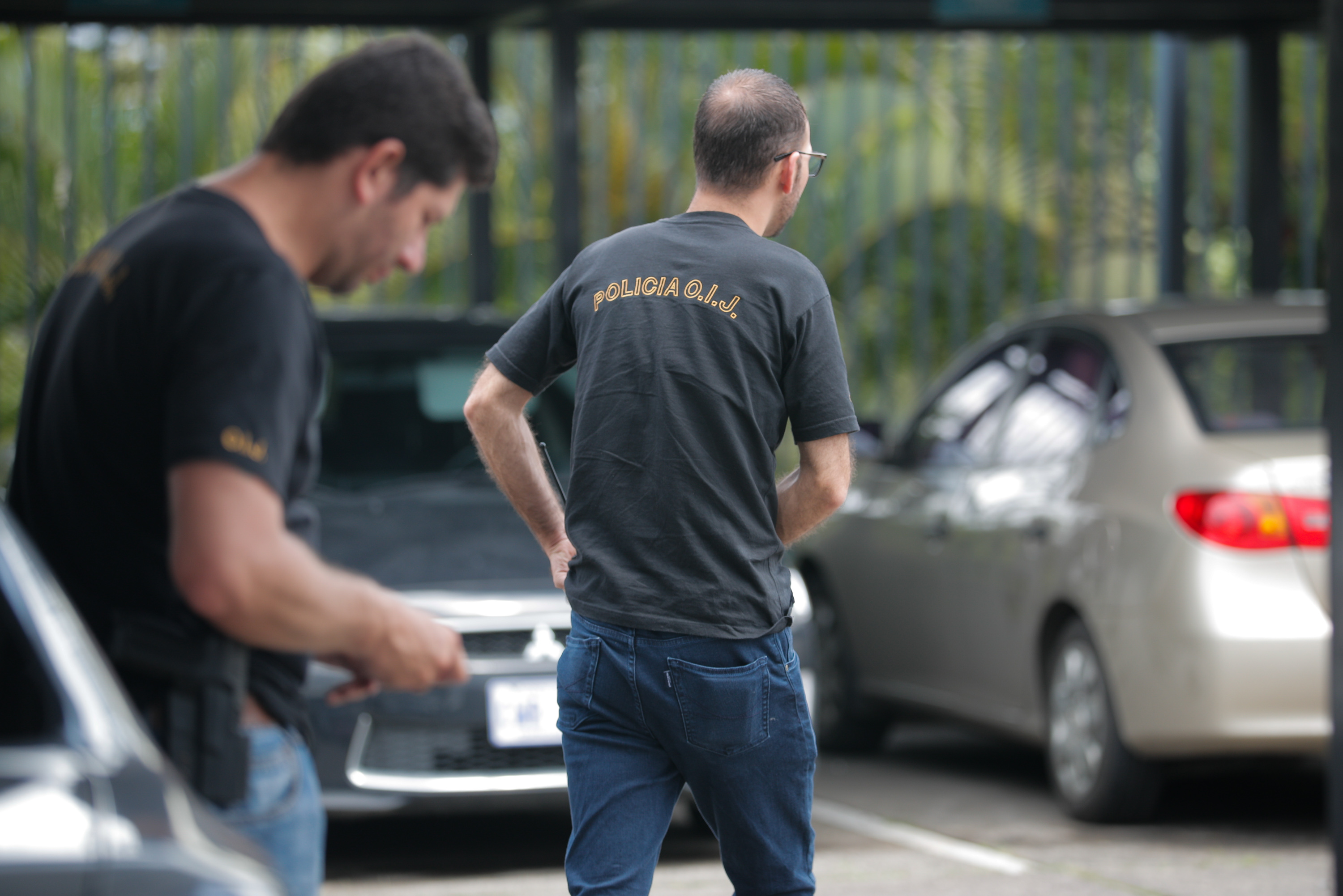 10/6/2019. Curridabat. Allanamientos en la oficinas de Aldesa. Foto Jeffrey Zamora