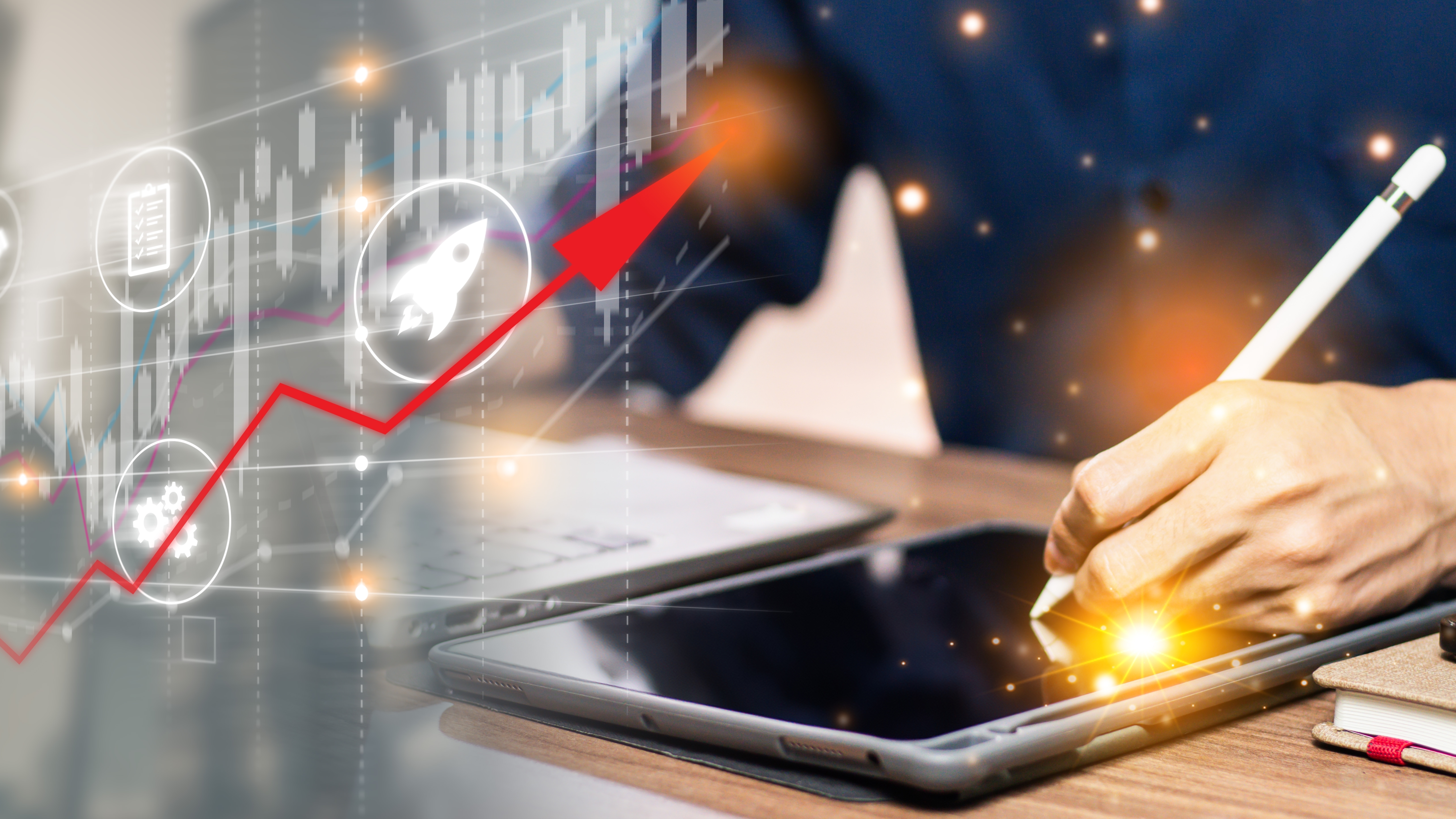 Concepto: emprendimientos, innovación, empresas exitosas, análisis de datos y desarrollo empresarial.