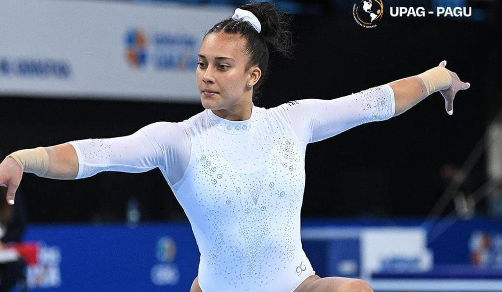 Luciana Alvarado subió al podio en el Panamericano y consiguió su boleto olímpico. Fotografía: Cortesía