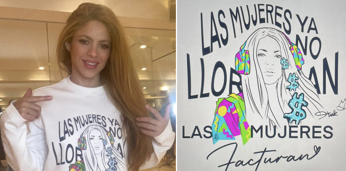 Shakira Lanza Sudadera Con Su Icónica Frase: ‘Las Mujeres Ya No Lloran ...