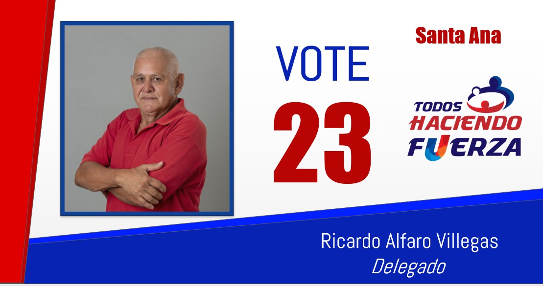 Ricardo Alfaro, regidor del PUSC de Santa Ana y aspirante en elecciones distritales.
