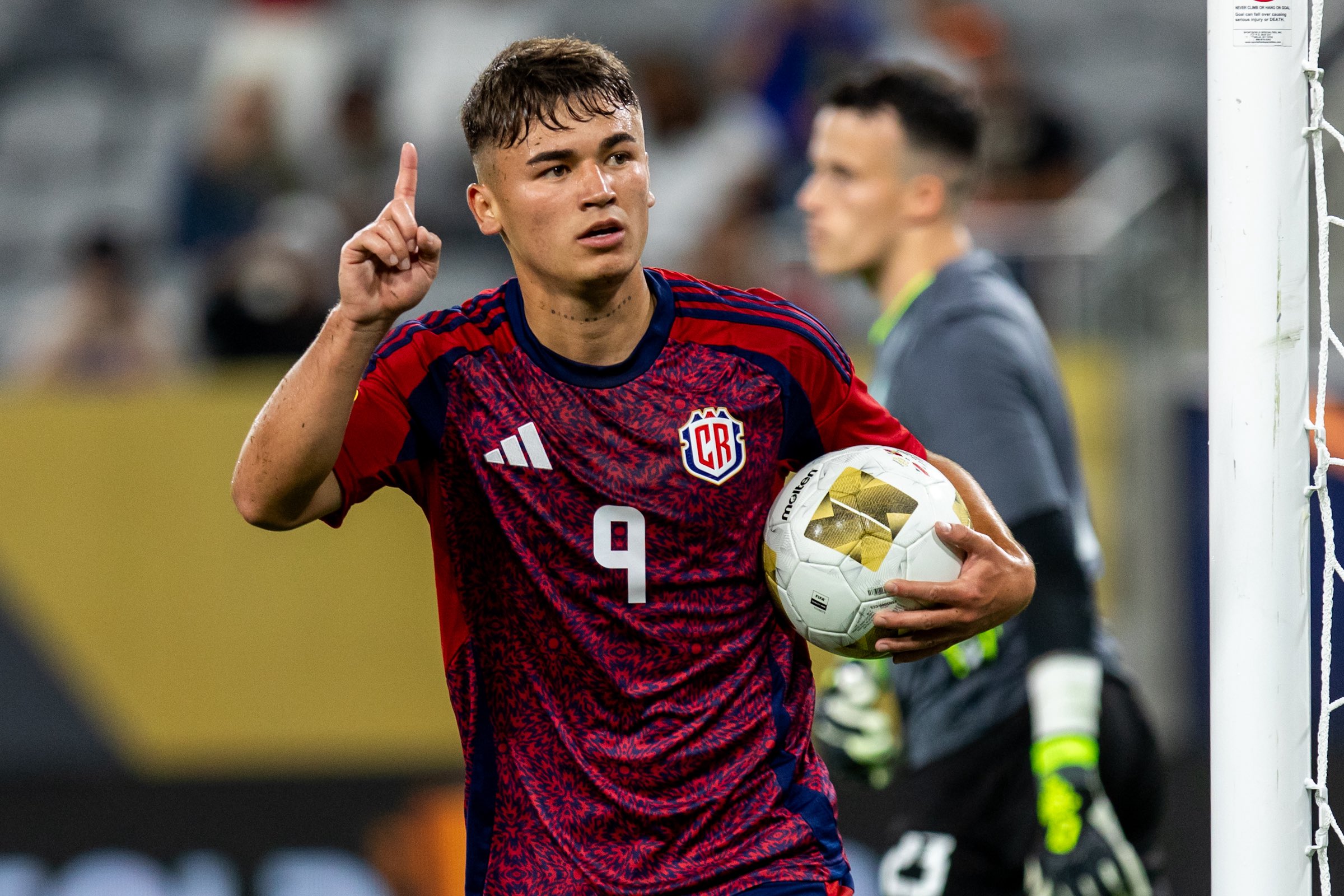 Manfred Ugalde volvio a marcar con la Seleccion Nacional