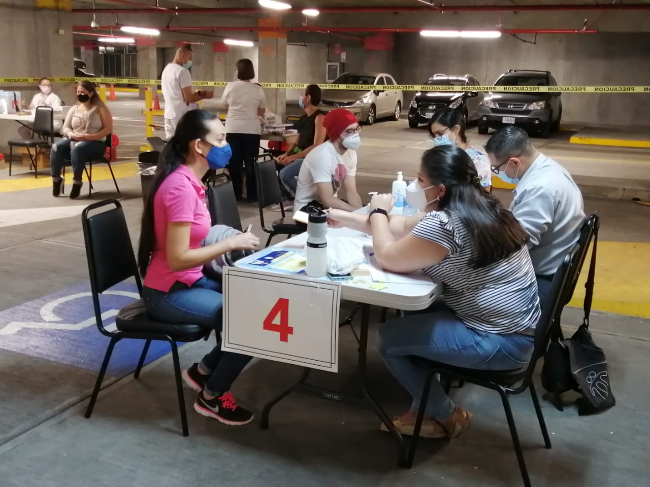 20/7/2021 Jornada de vacunación contra covid Walmart de Goicoechea. Foto: Cortesía