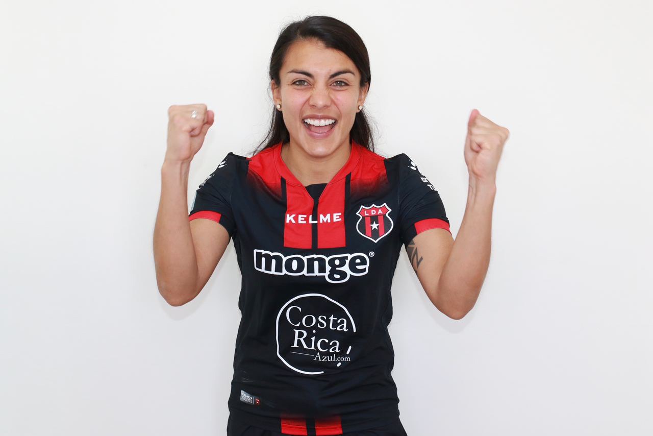 Gabriela Guillén es el fichaje más reciente de la Liga. Fotografía: Prensa Alajuelense