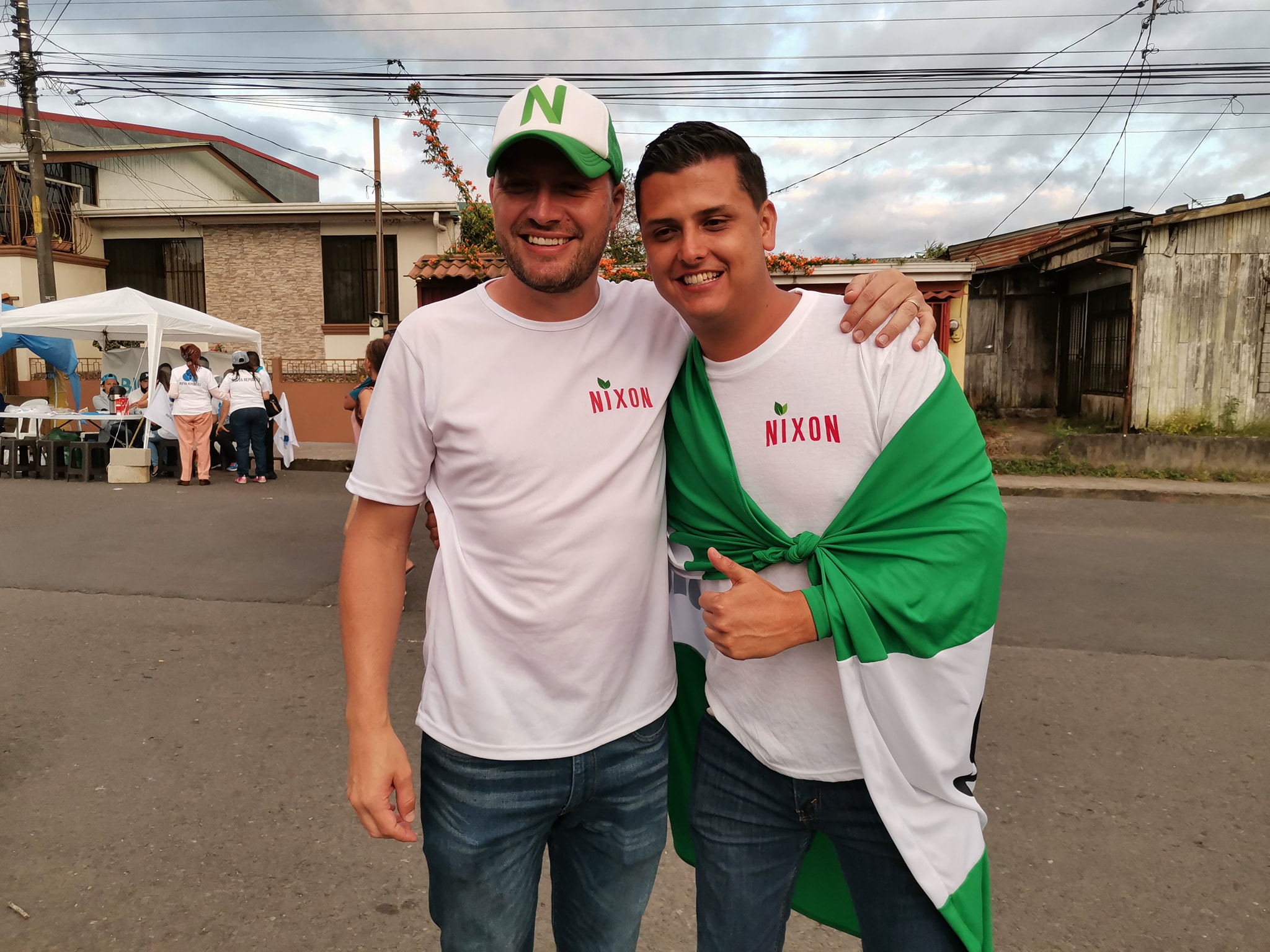 Pese a que estaba suspendido por aparecerse en un acto proselitista del PUSC, en Atenas, Daniel Ulate apoyó fuerte la reeleción de Nixon Ureña en la alcaldía de San Ramón, en las municipales de febrero del 2020. Foto: Facebook de Nixon Ureña.