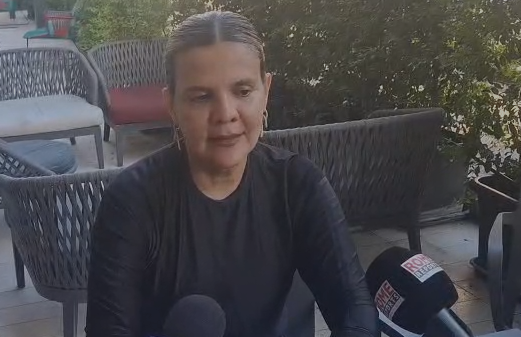 Liliana, madre de Valeria Valverde, en declaraciones a la prensa
