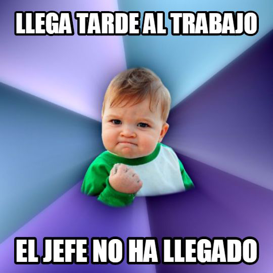 Sammy Griner se convirtió en Success Kid (“niño exitoso”) luego de que su padre subiera esta fotografía suya a la página de Internet reddit.com. Todavía es uno de los memes más populares en redes sociales.