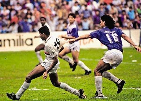Austin Berry marcó un gol histórico para Liga Deportiva Alajuelense en un clásico nacional ante Saprissa. Foto: Archivo