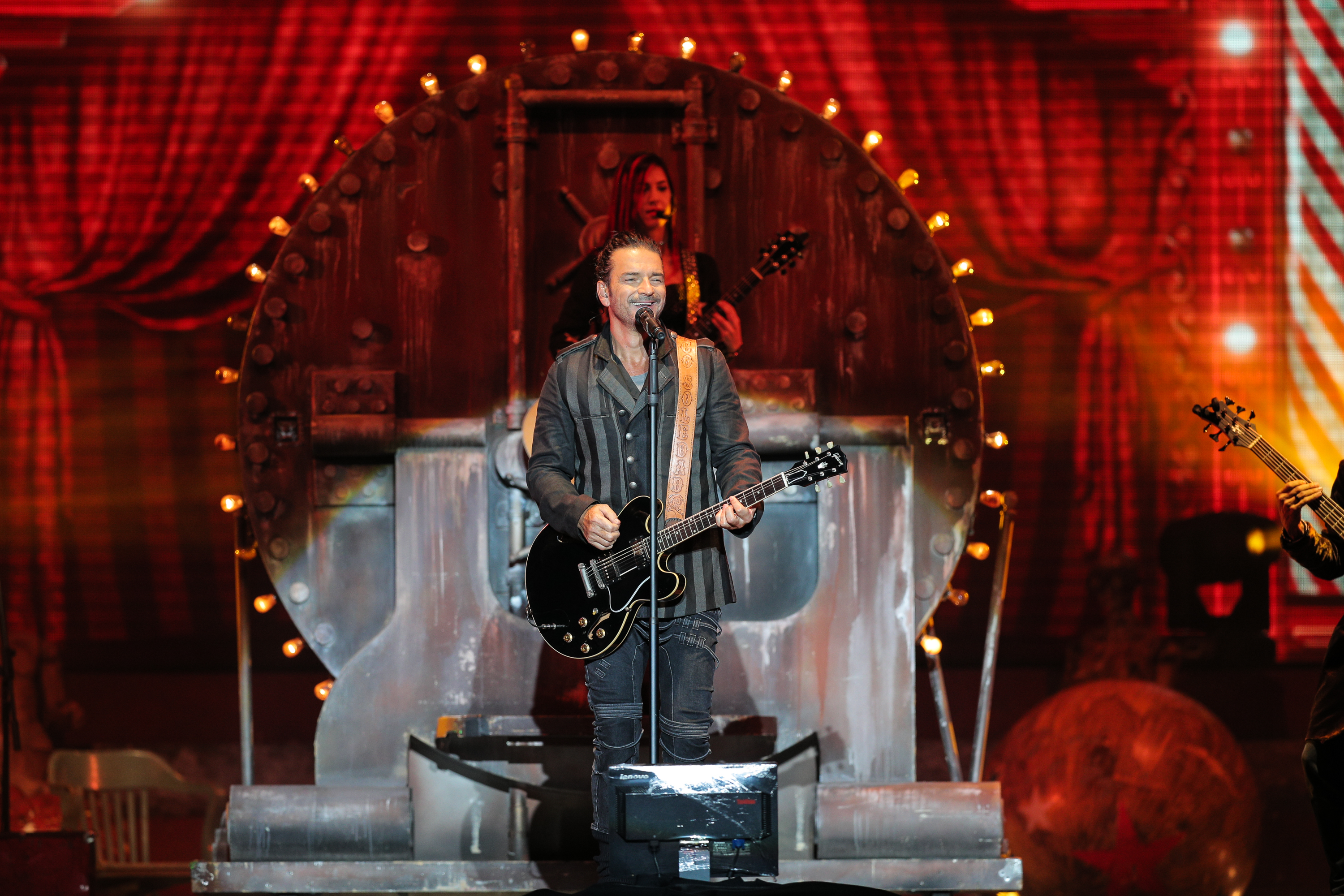 26/1/2018. Tibas, Estadio Ricardo Saprissa. Concierto de Ricardo Arjona en el pais. foto jeffrey zamora