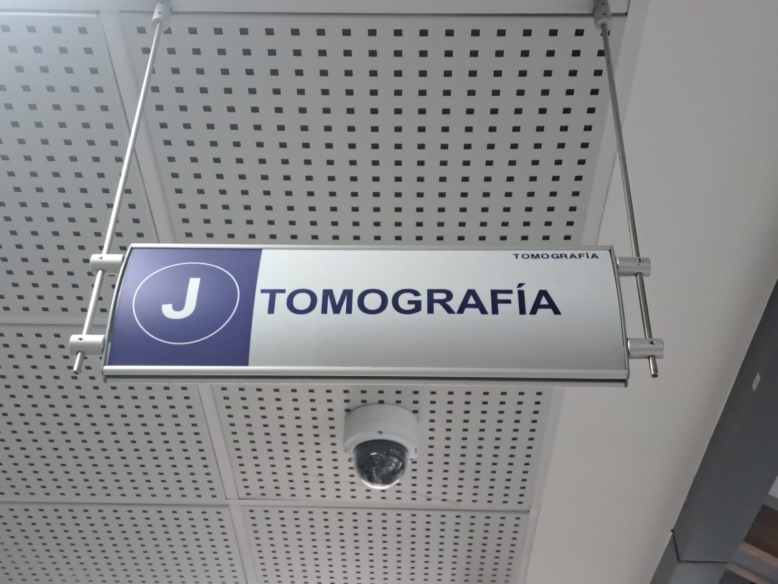 TAC del Hospital México. Tomógrafo. Octubre 2023