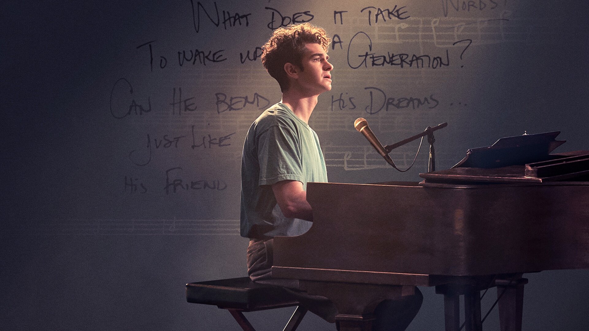 Andrew Garfield interpreta a un músico en el filme 'Tick, Tick... Boom!'. Foto: Netflix