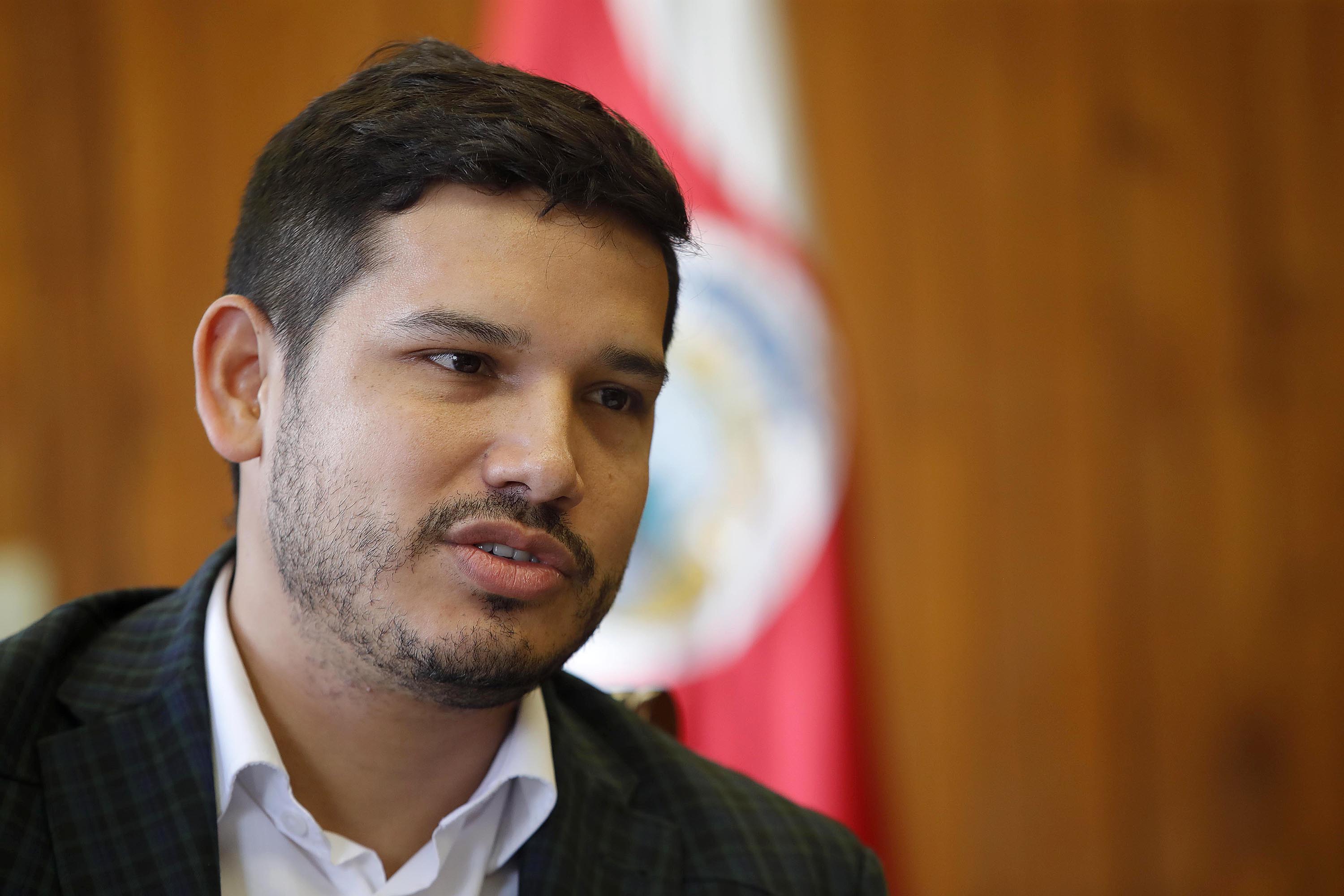 16/09/2022 Sabana Sur. Ministro de Agricultura y Ganadería (MAG), Víctor Carvajal Porras en entrevista con la sección de Economía de La Nación.