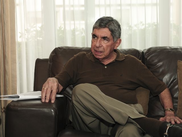 06 de agosto del 2012, Expresidente Doctor Oscar Arias Sanchez/ caravaca