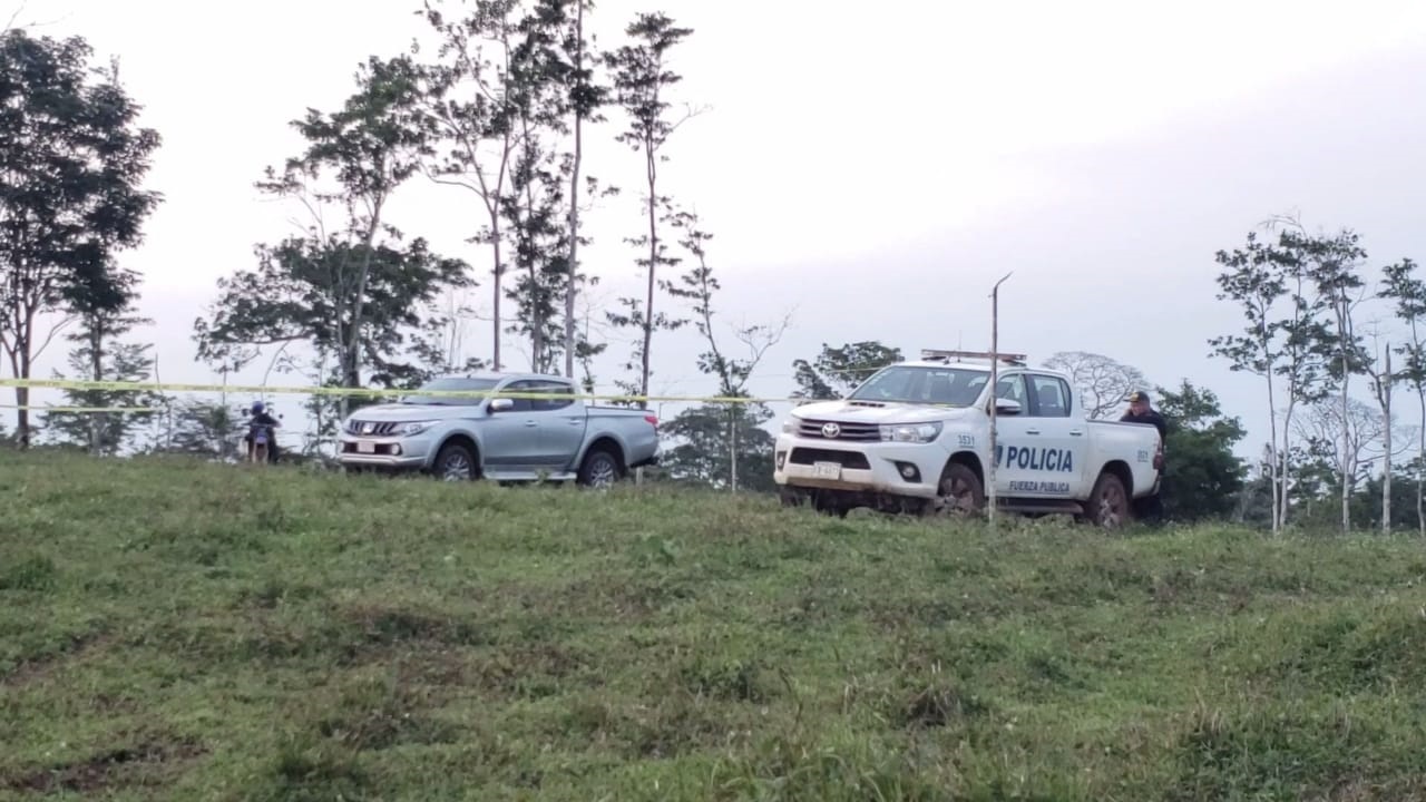 Las autoridades policiales de Costa Rica cerraron la escena en busca de diversas evidencias. Foto: Edgar Chinchilla