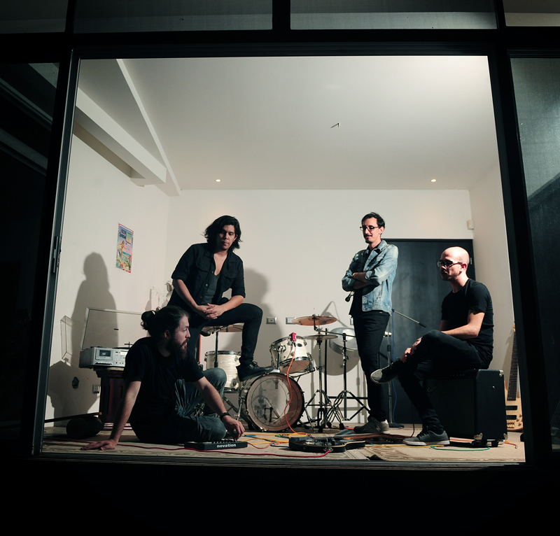 Alphabetics: Javier Sánchez, Alexandro Baviera, Alejandro Pacheco y Bryan Rothschild.