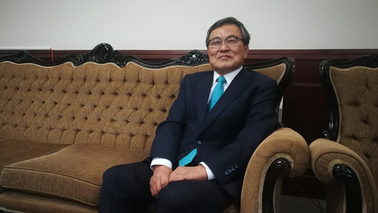 Munkee Choi es profesor emérito del Instituto Avanzado de Ciencia y Tecnología de Corea (Kaist, por sus cifras en inglés) y exministro del Ministerio de Ciencia, Tecnología y Planificación Futura de ese país asiático. Foto: Sofía Chinchilla.