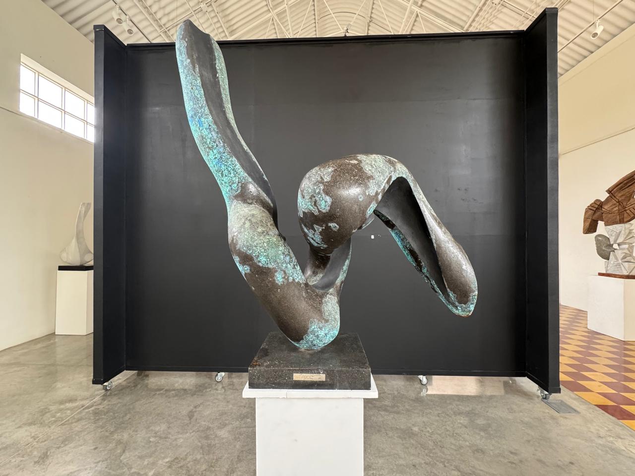 La exposición 'Domingo Ramos: A 50 años de carrera escultórica' se presenta en el Museo Calderón Guardia, en barrio Escalante.