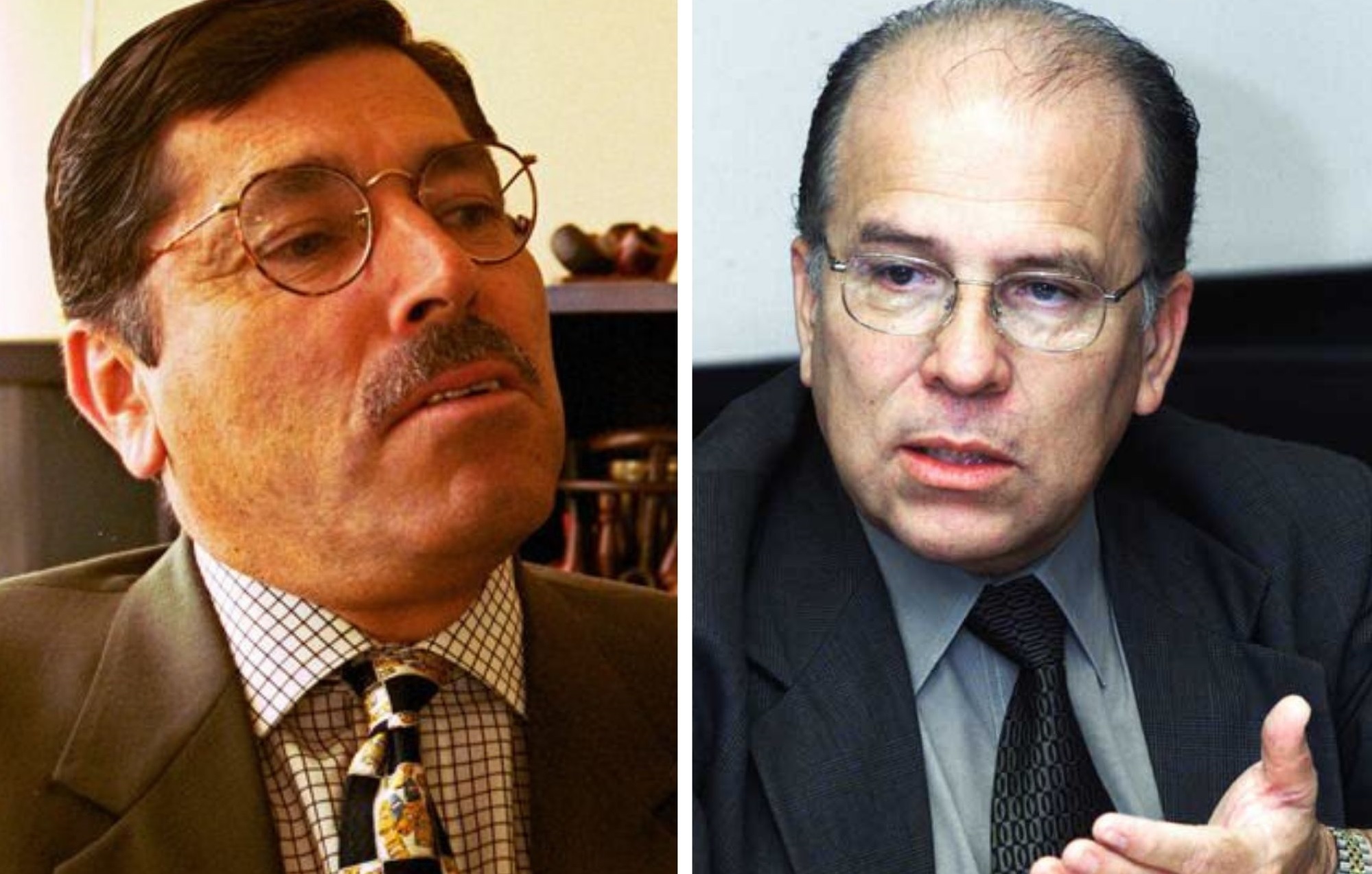 21/09/2020. Thlemo Vargas y jorge Walter Bolaños, exministros de Hacienda.