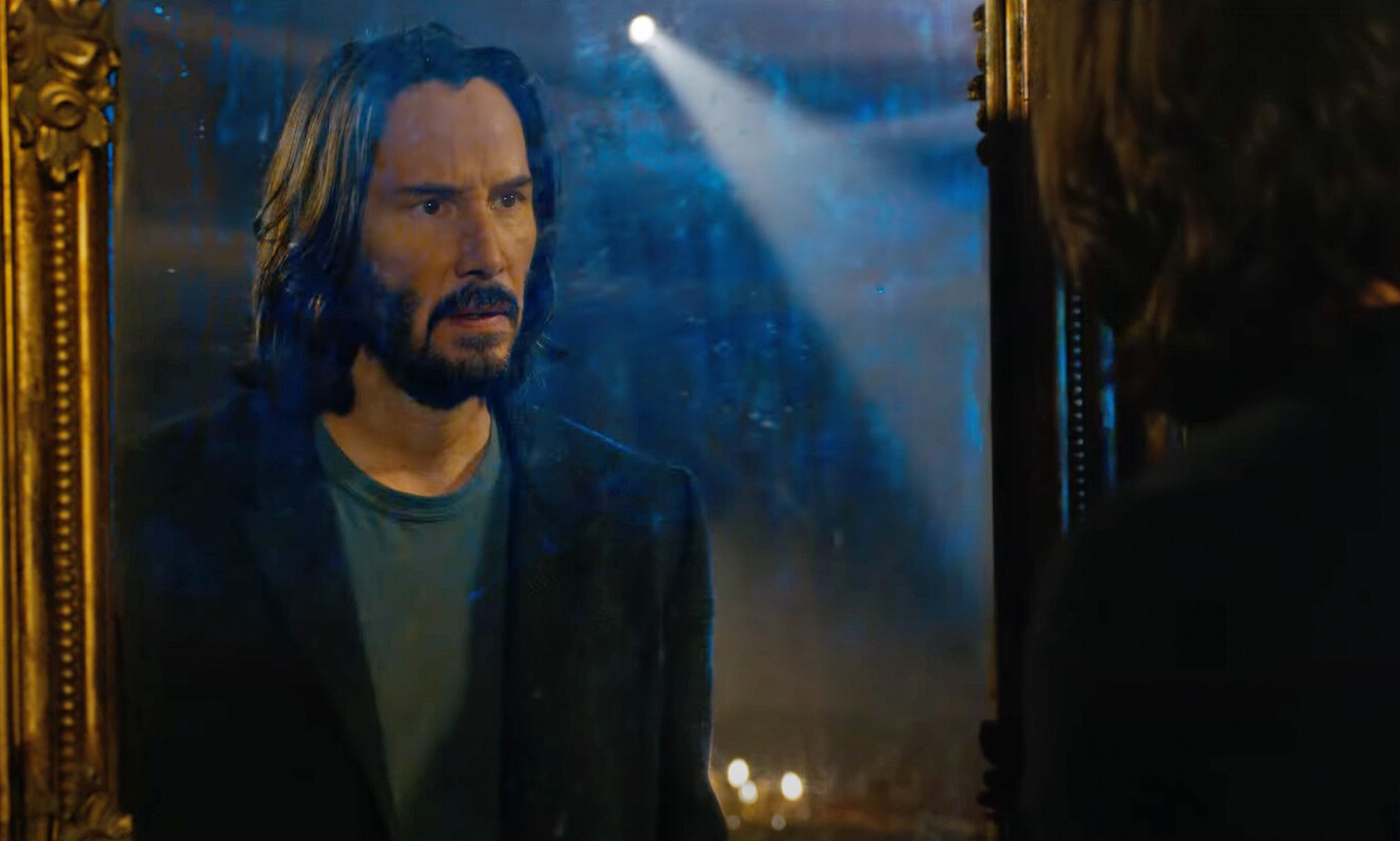 Keanu Reeves vuelve como Neo en 'Matrix: Resurrecciones'. Foto: WB