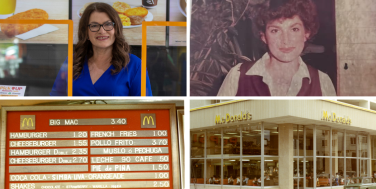 Foto de listados McDonald's 50 años