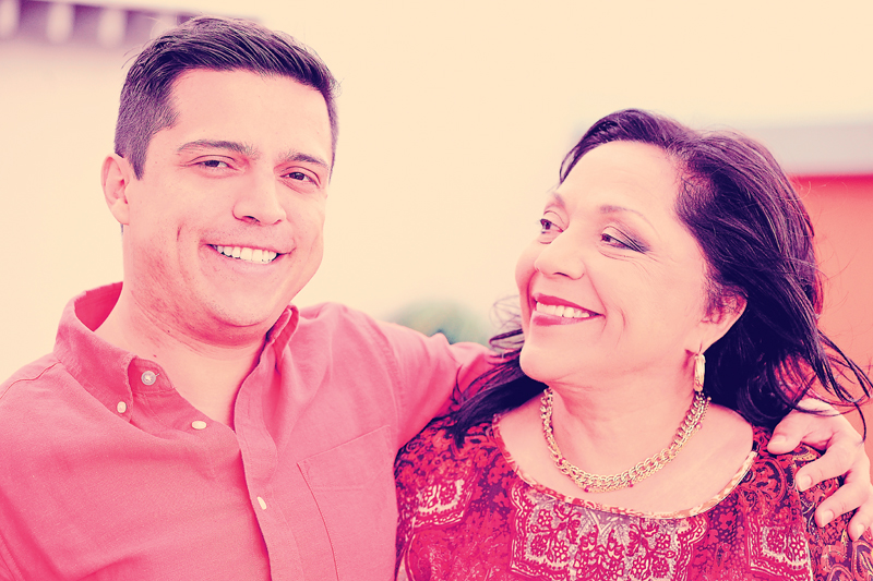 La conversación entre Antonio Jiménez y su mamá, la periodista Amelia Rueda, fue tan extensa como amena.